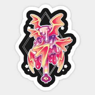 Candyfloss Wings | Monster Popsicle Sticker